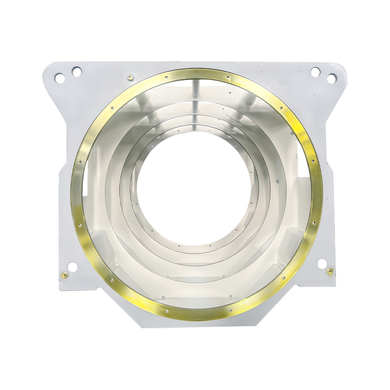 Рама цилиндрического двигателя с квадратным основанием