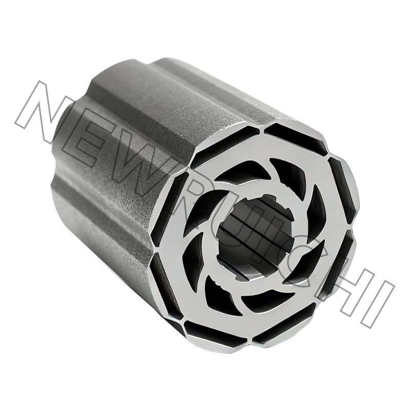 Сборка сердечника статора и ротора серводвигателя